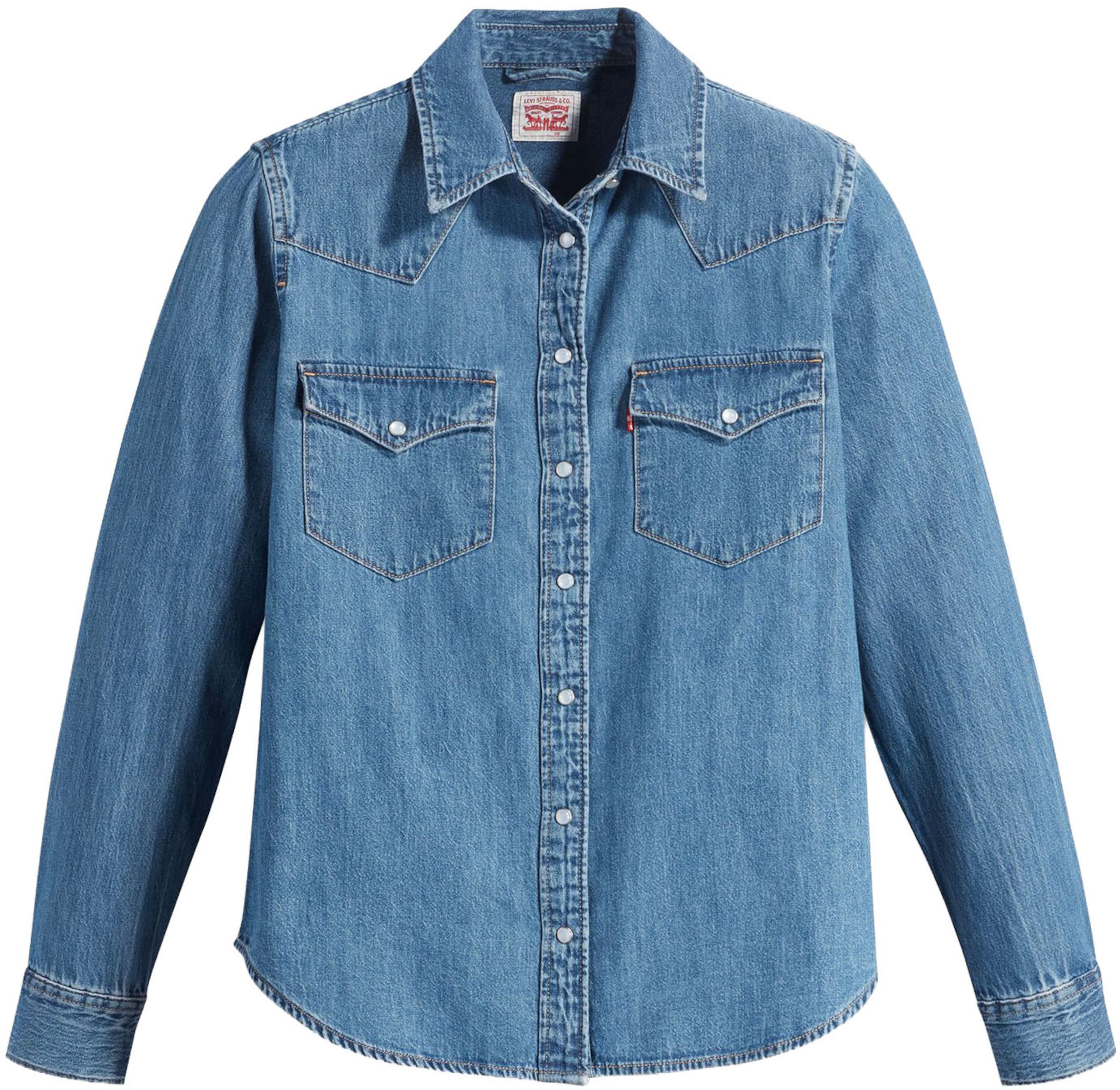 LEVI'S ® Blouse in XS in Blue denim, Item view