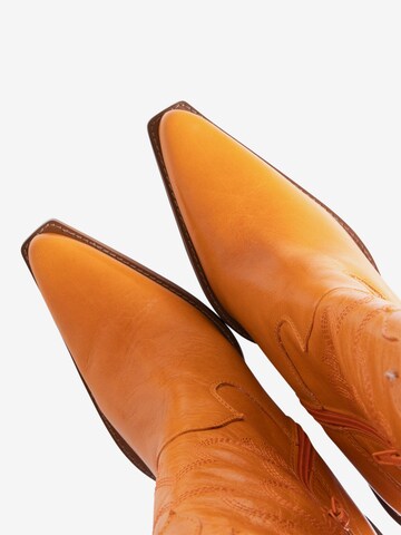 Bottes de cowboy 'Bonderia' BRONX en orange