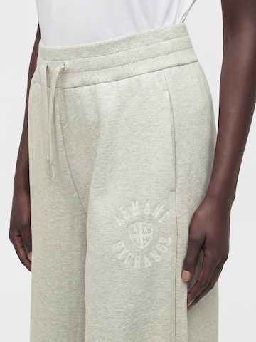 ARMANI EXCHANGE Wide Leg Hose in Grau