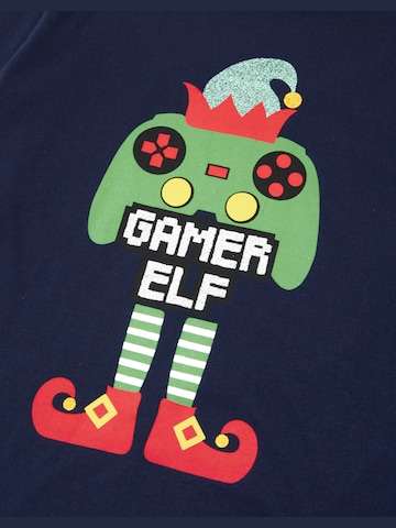 Threadboys Nachtkledij 'Gamester' in Blauw