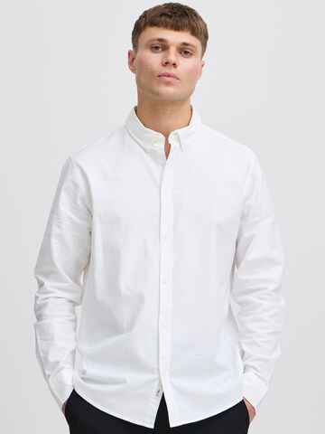 Camicia 'Val' di !Solid in bianco: frontale