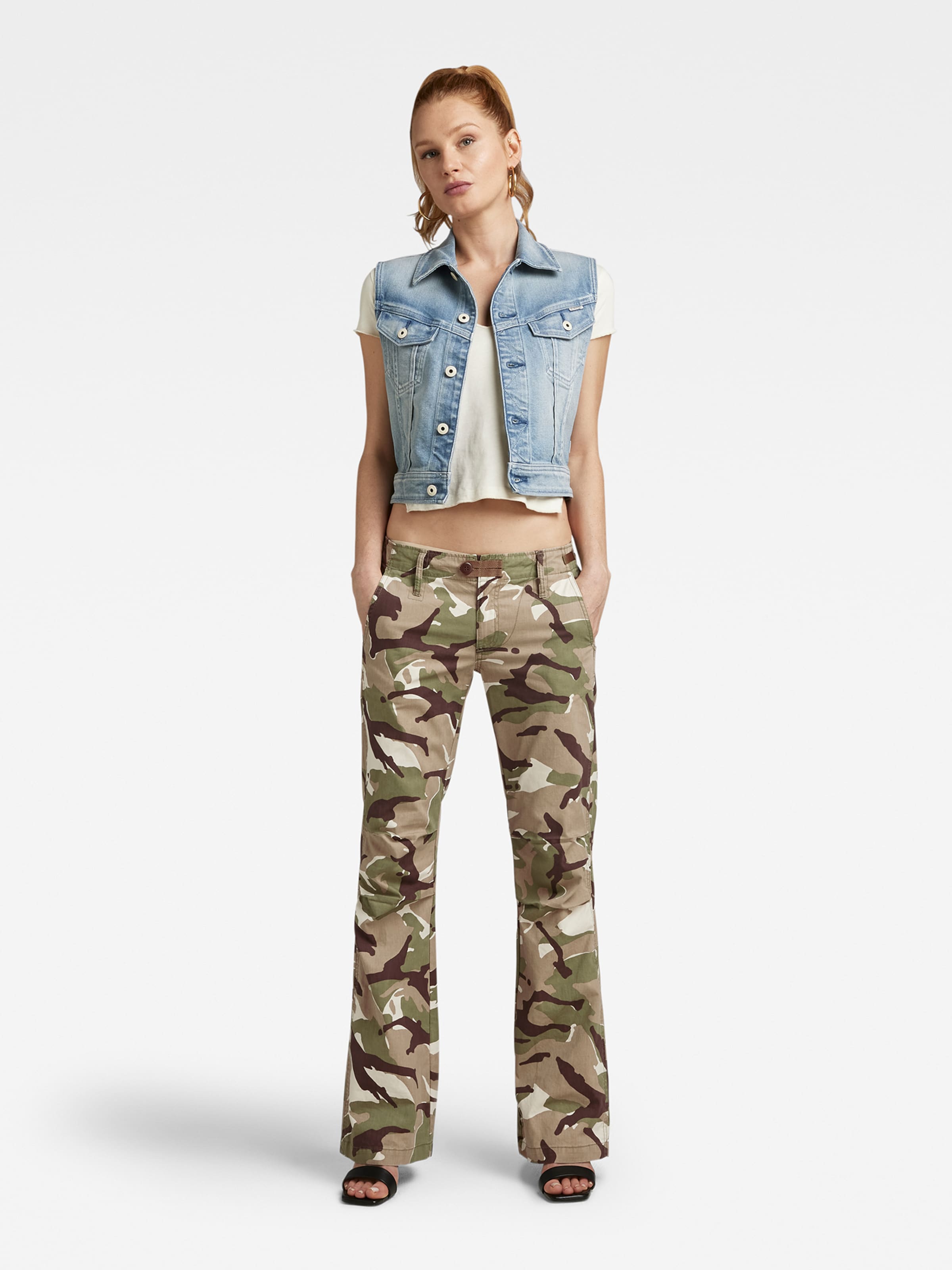 Dames camouflage broek sale