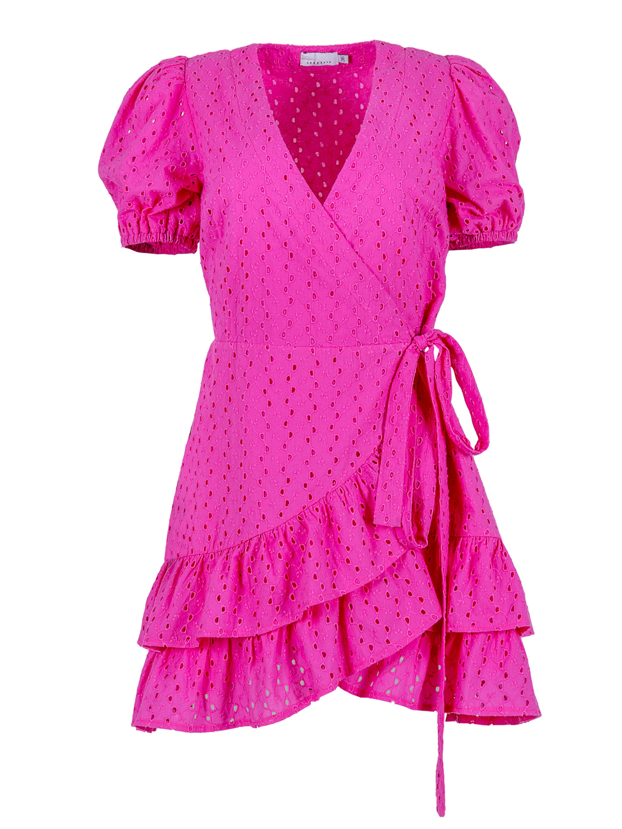 Robe Laurella en rose : devant