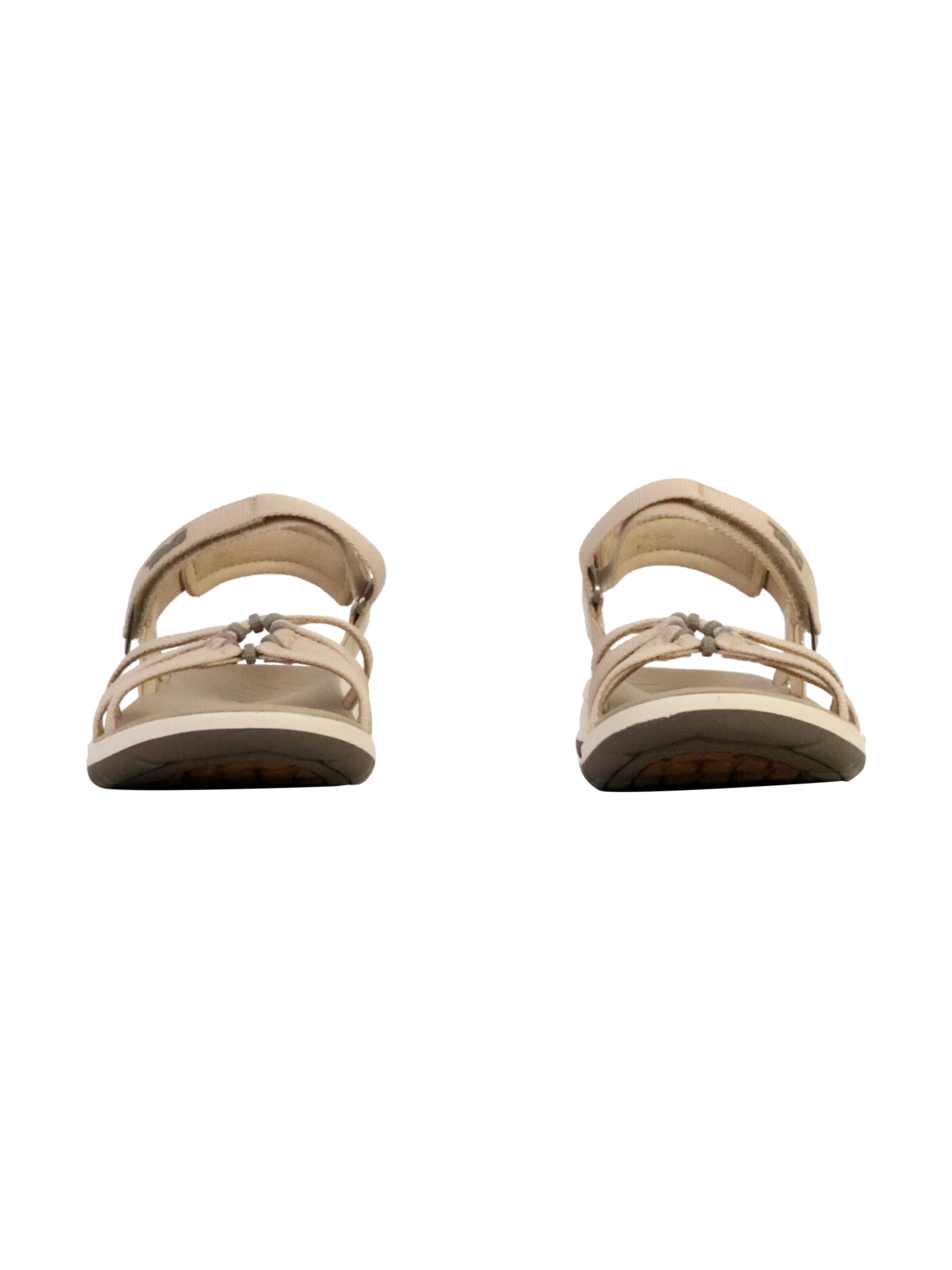 TEVA Sandały 'Tirra Traveler Sandalen mit Klettverschluss' w kolorze beżowy