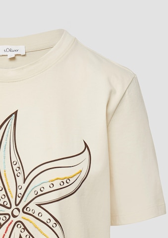 s.Oliver Shirt in Beige