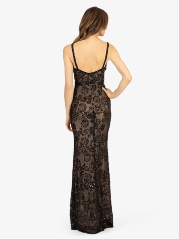 APART Evening Dress in Black: front