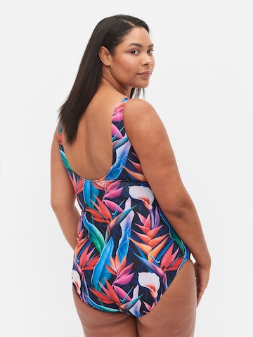 Swim by Zizzi Badpak 'SMIA' in Roze