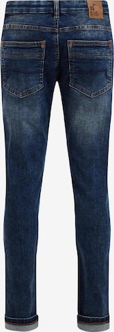 WE Fashion Regular Jeans in Blau