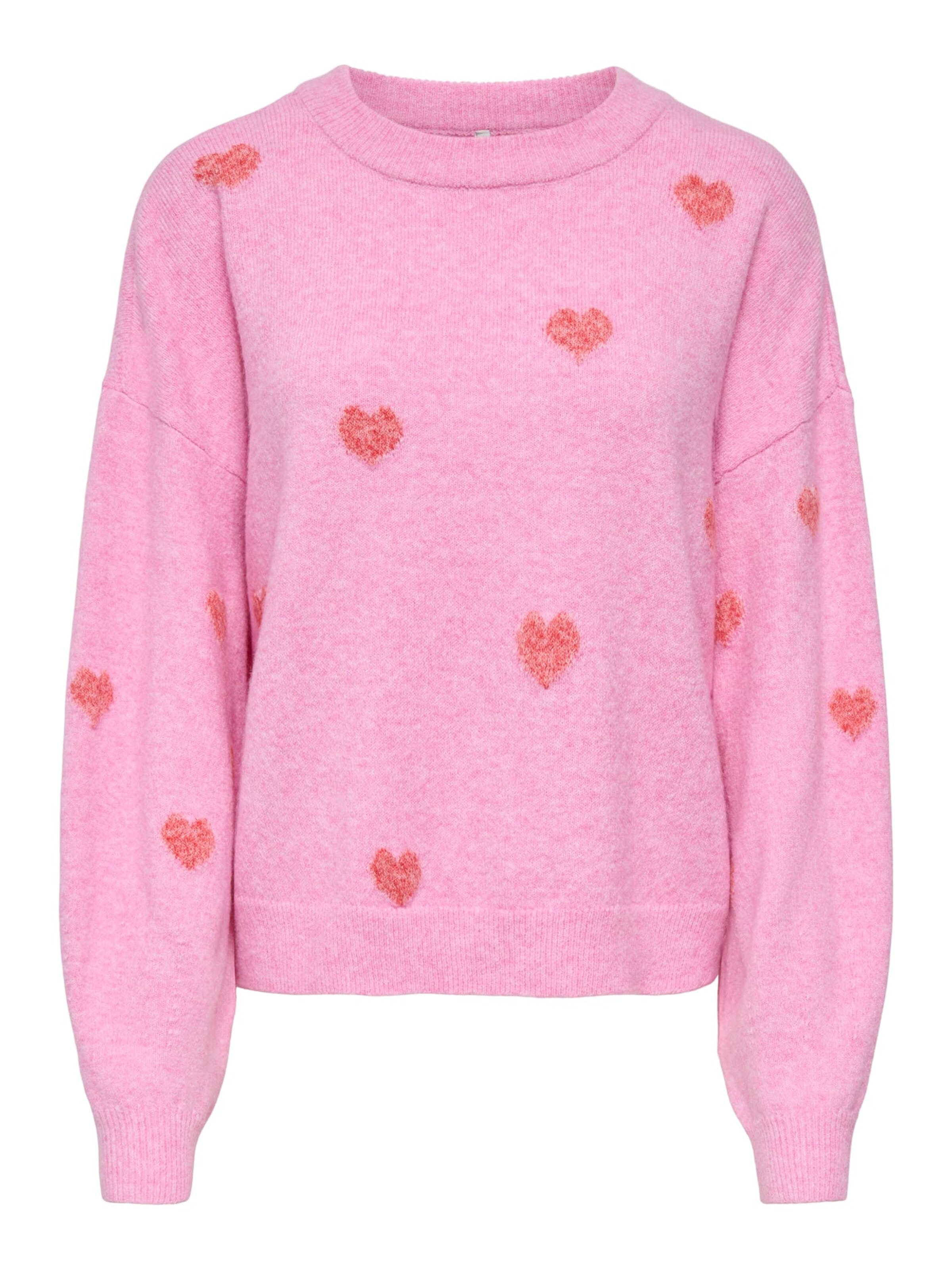 ONLY Pullover 'ONLRICA' in Pink: Vorderseite