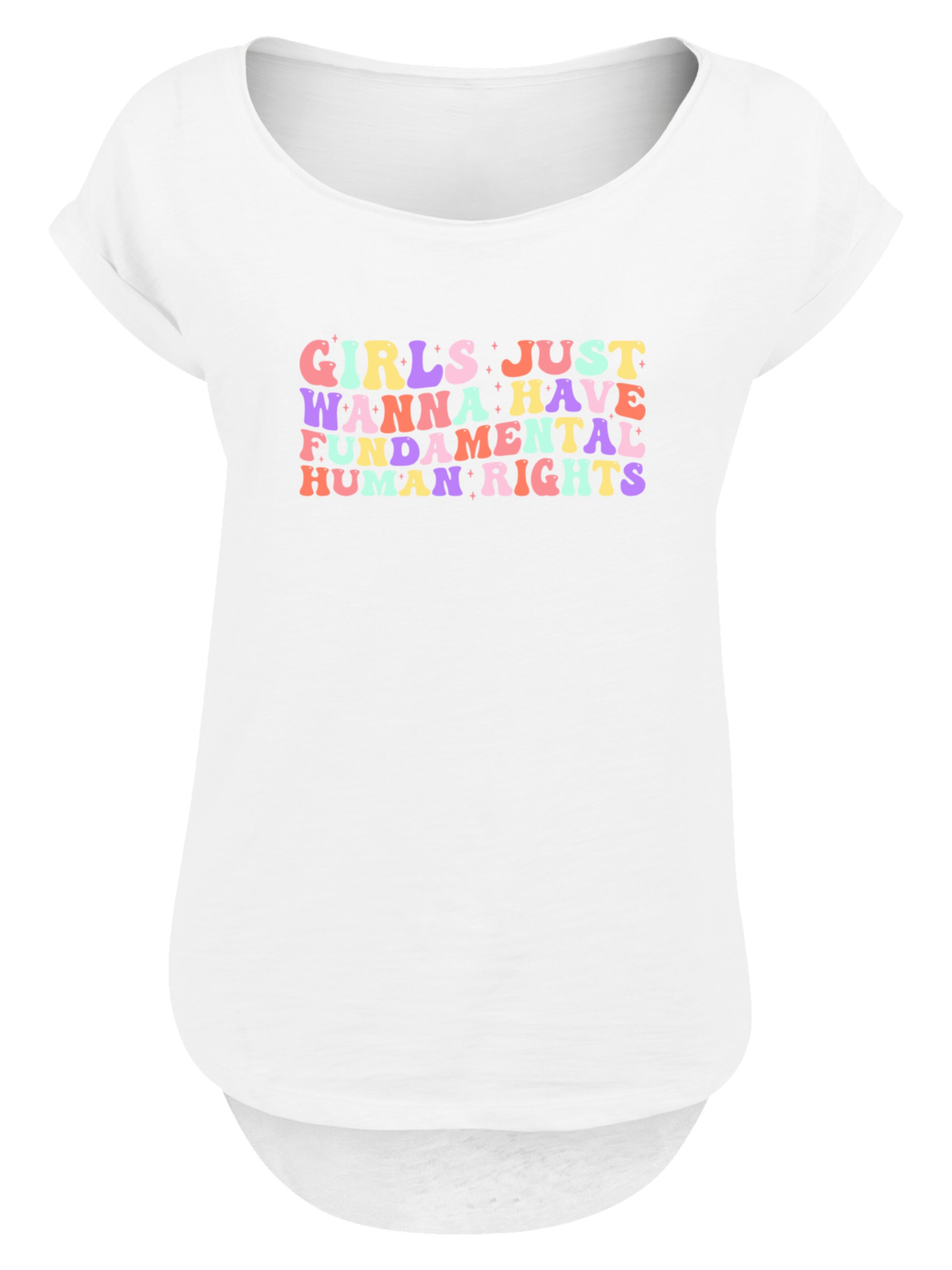 F4NT4STIC Shirt in White: front