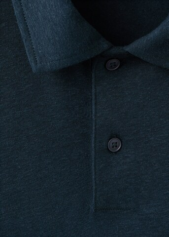 MANGO MAN Poloshirt 'Amberes' in Blau