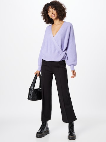 OBJECT Knit Cardigan 'MALENA' in Purple