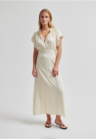 SECOND FEMALE - Vestido 'Shera Frill' em amarelo: frente
