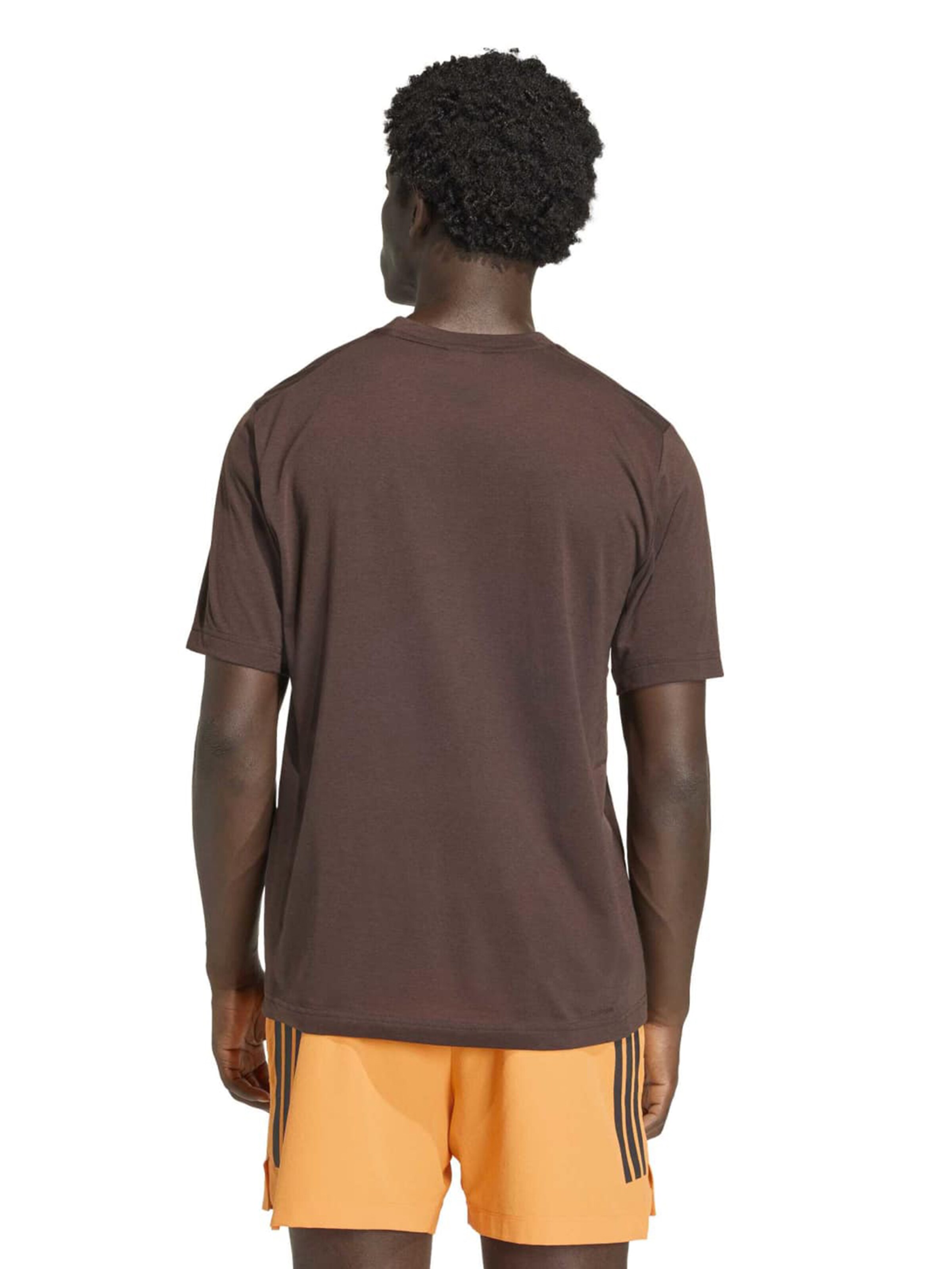 ruda ADIDAS PERFORMANCE Sportiniai marškinėliai 'WE'