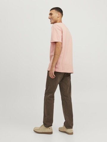 JACK & JONES T-Shirt 'Archie' in Pink