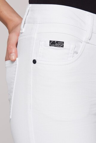 Soccx Slimfit Jeans Slim Fit in Weiß