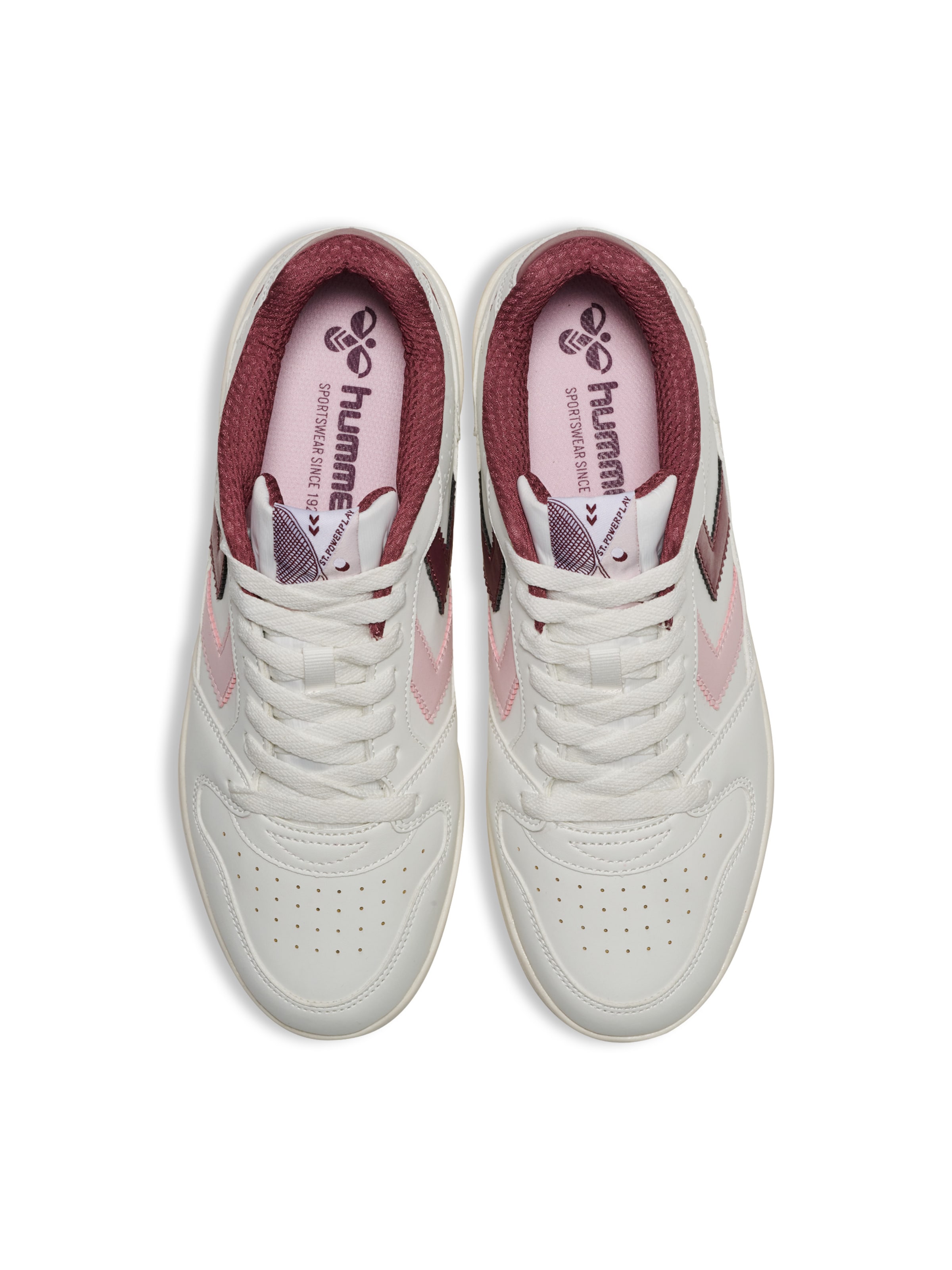 Baskets basses Hummel en blanc