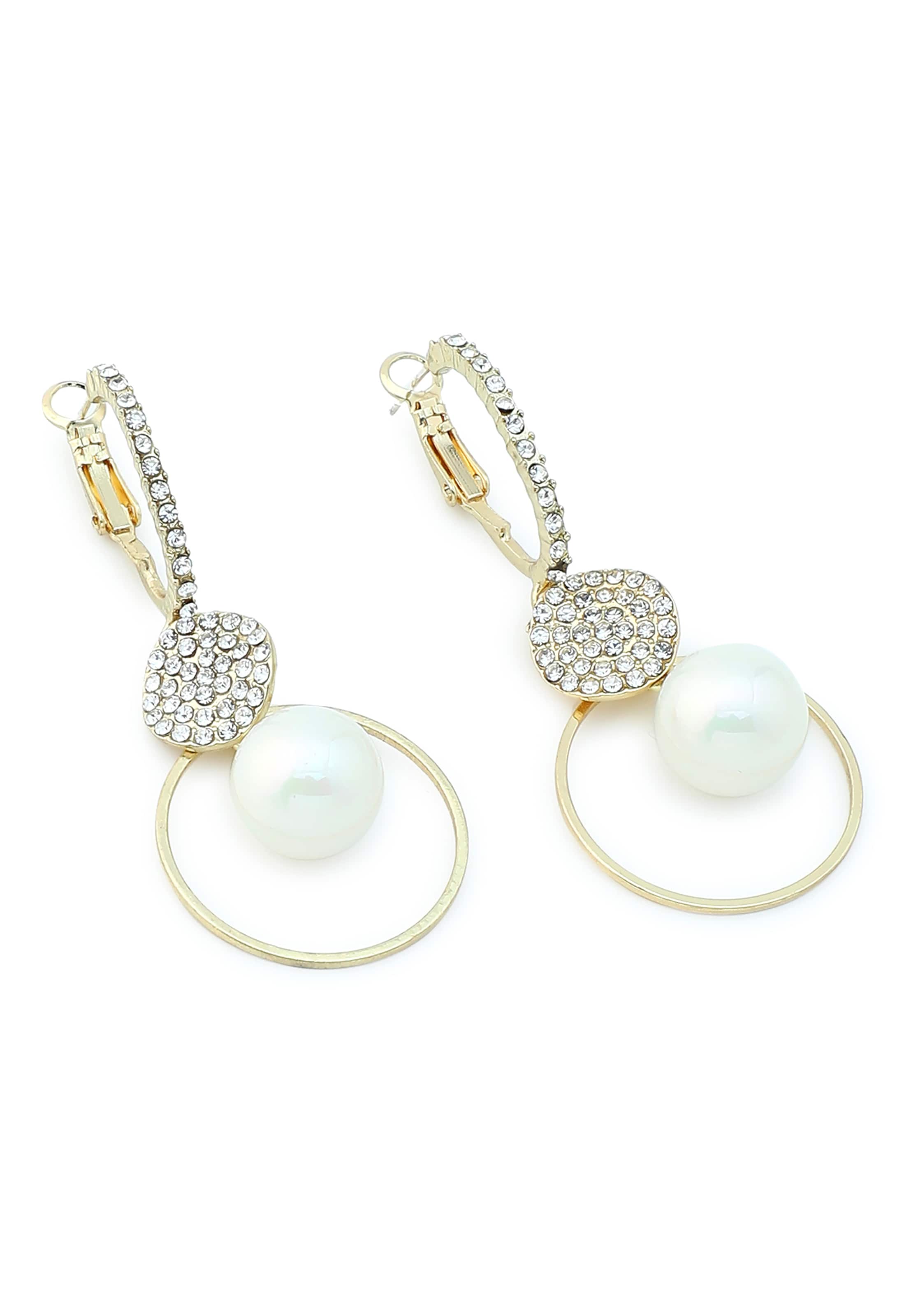 SOHI - Brincos 'Africah' em ouro: frente