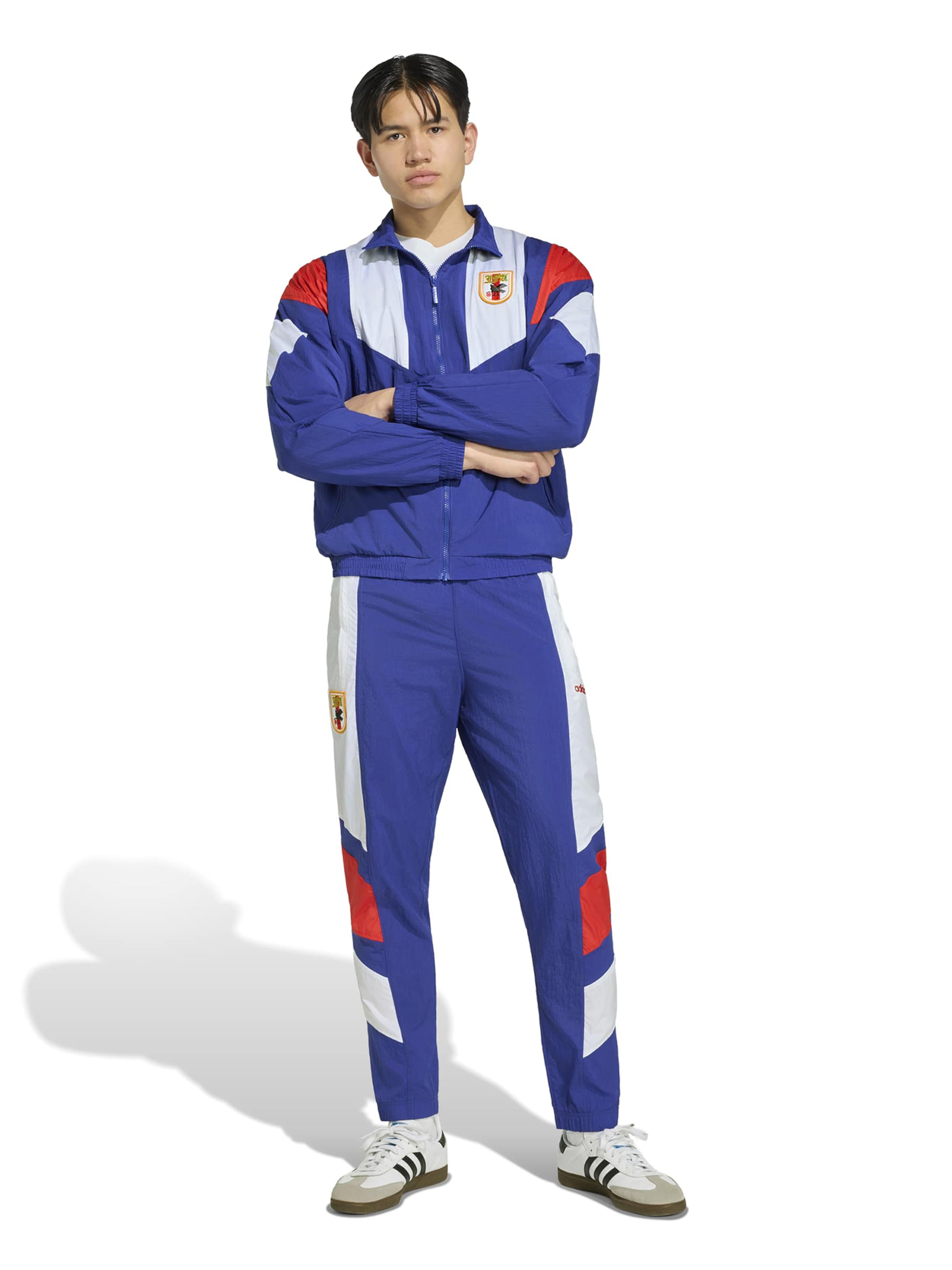 ADIDAS PERFORMANCE - Chaqueta de chándal 'JFA EQT' en azul