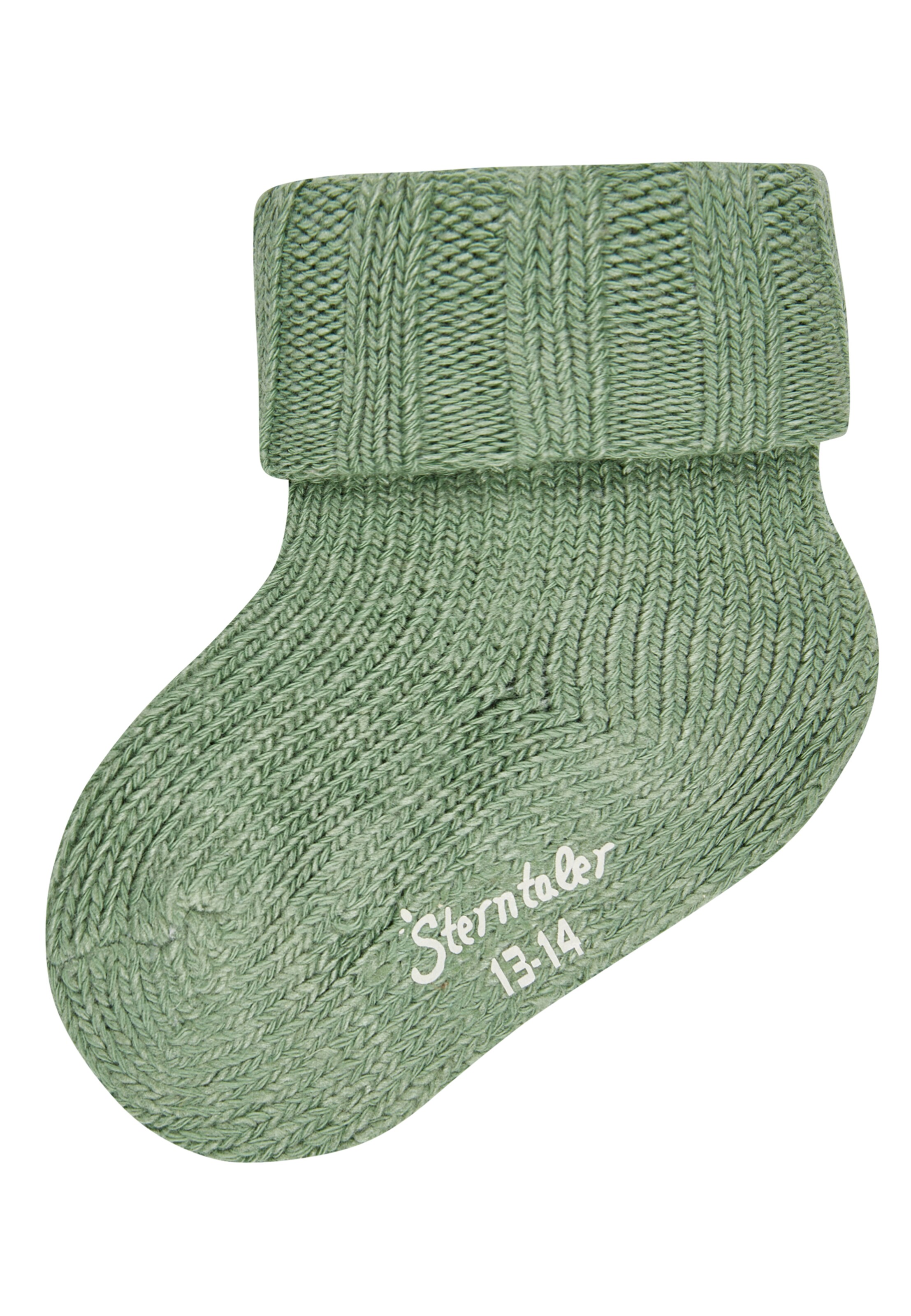 STERNTALER Socken in Grün: Vorderseite