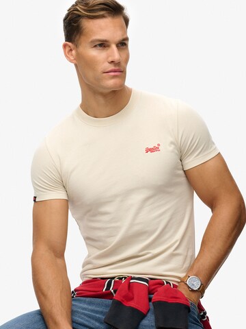Superdry & Co Тениска 'VINTAGE LOGO' в бежово