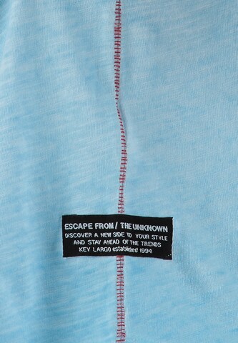 Maglietta 'KLRaceway' di Key Largo in blu