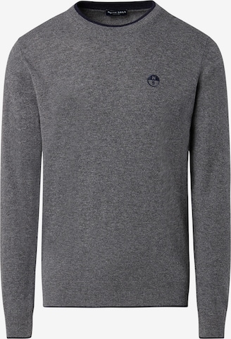 Pull-over North Sails en gris : devant