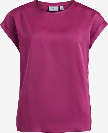 VILA Shirt 'ELLETTE' in Pink: front