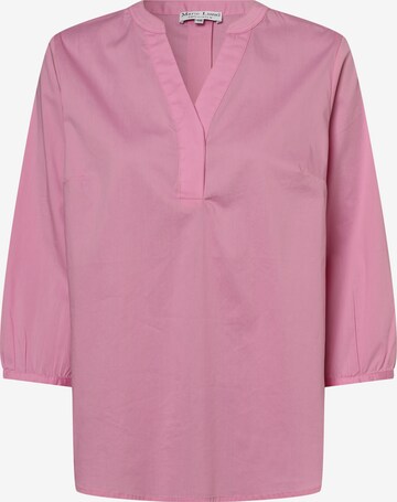 Marie Lund Blouse in Pink: front