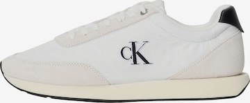 balta Calvin Klein Sportbačiai be auliuko 'RETRO RUNNER ESS': priekis