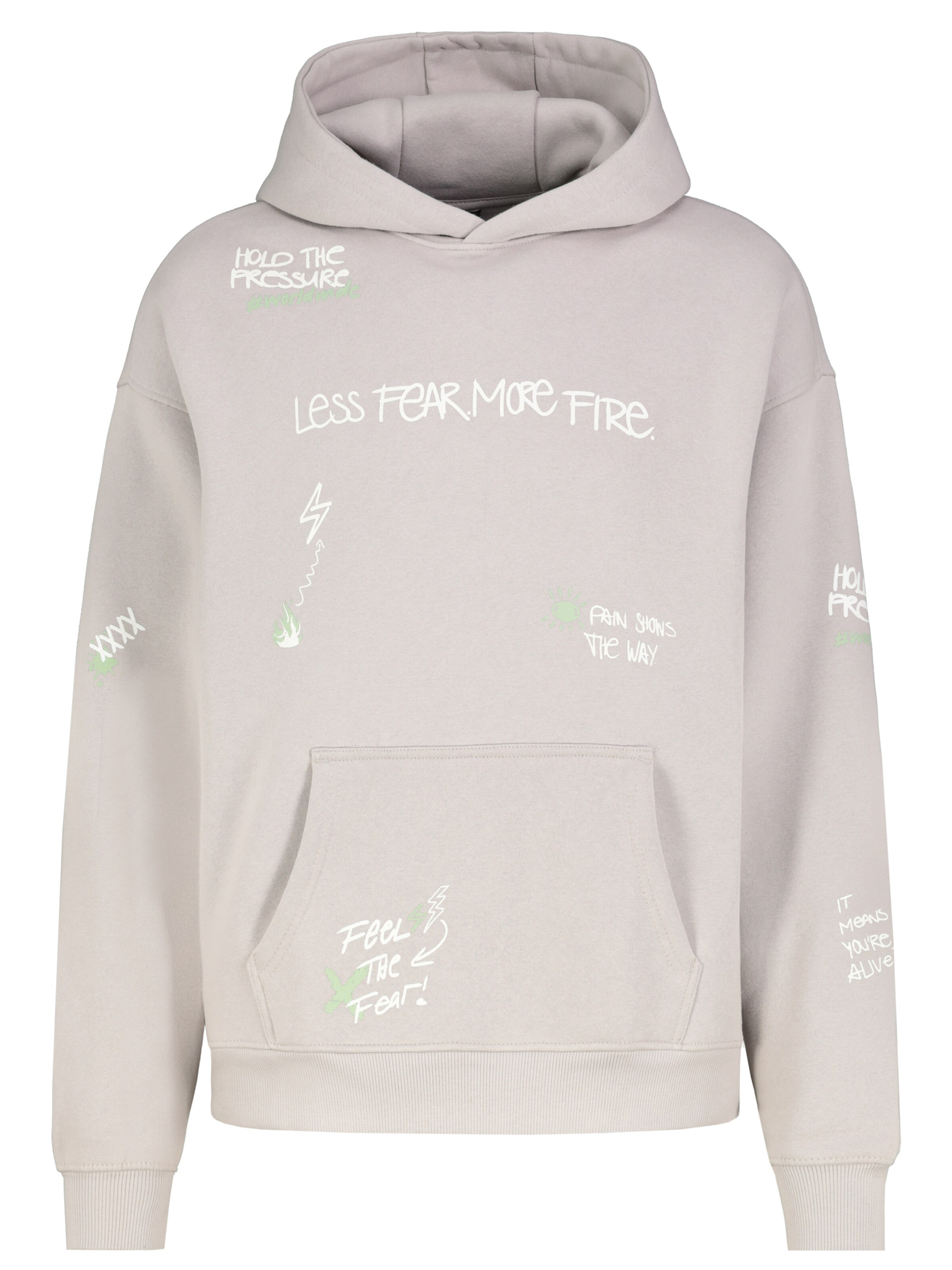 Sublevel Sweatshirt in Beige: voorkant