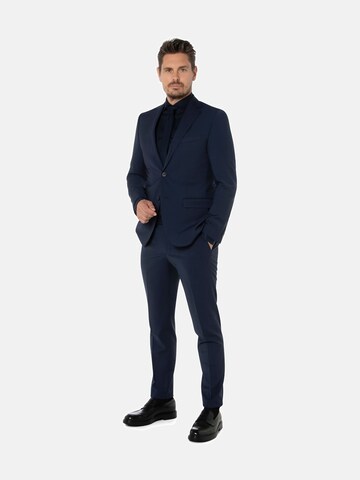 Coupe slim Costume Thomas Goodwin en bleu