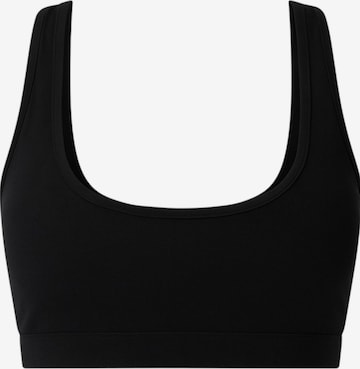 fashionshowcase Top 'PUSHVIBE' in Schwarz: Vorderseite