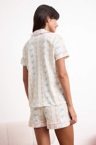 Trendyol - Pijama de pantalón corto en Mezcla de colores