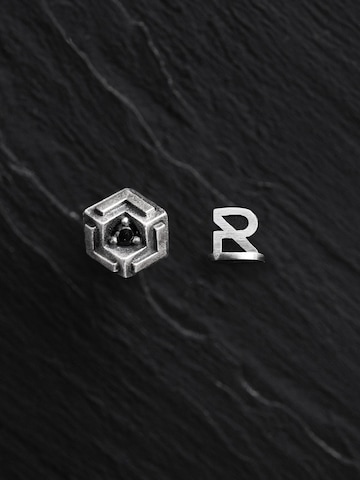 REYTEL - Pendientes 'LABIRINTO' en plata