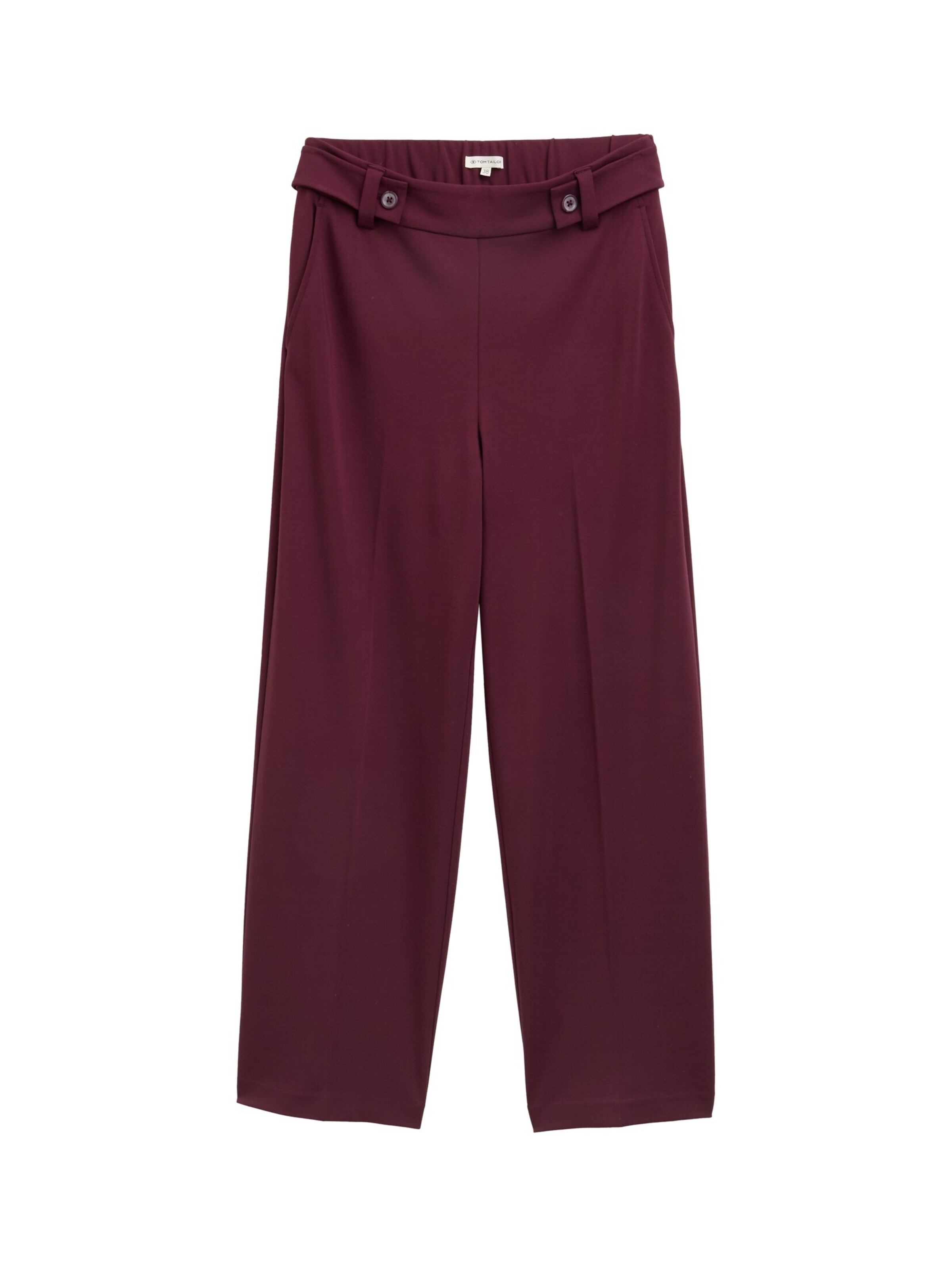 TOM TAILOR Regular Hose 'MIA' in Rot: Vorderseite
