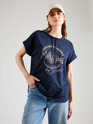 Soccx Shirt in Blauw: voorkant