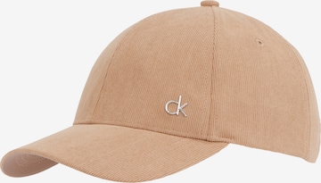 Calvin Klein Čiapka - Hnedá: predná strana