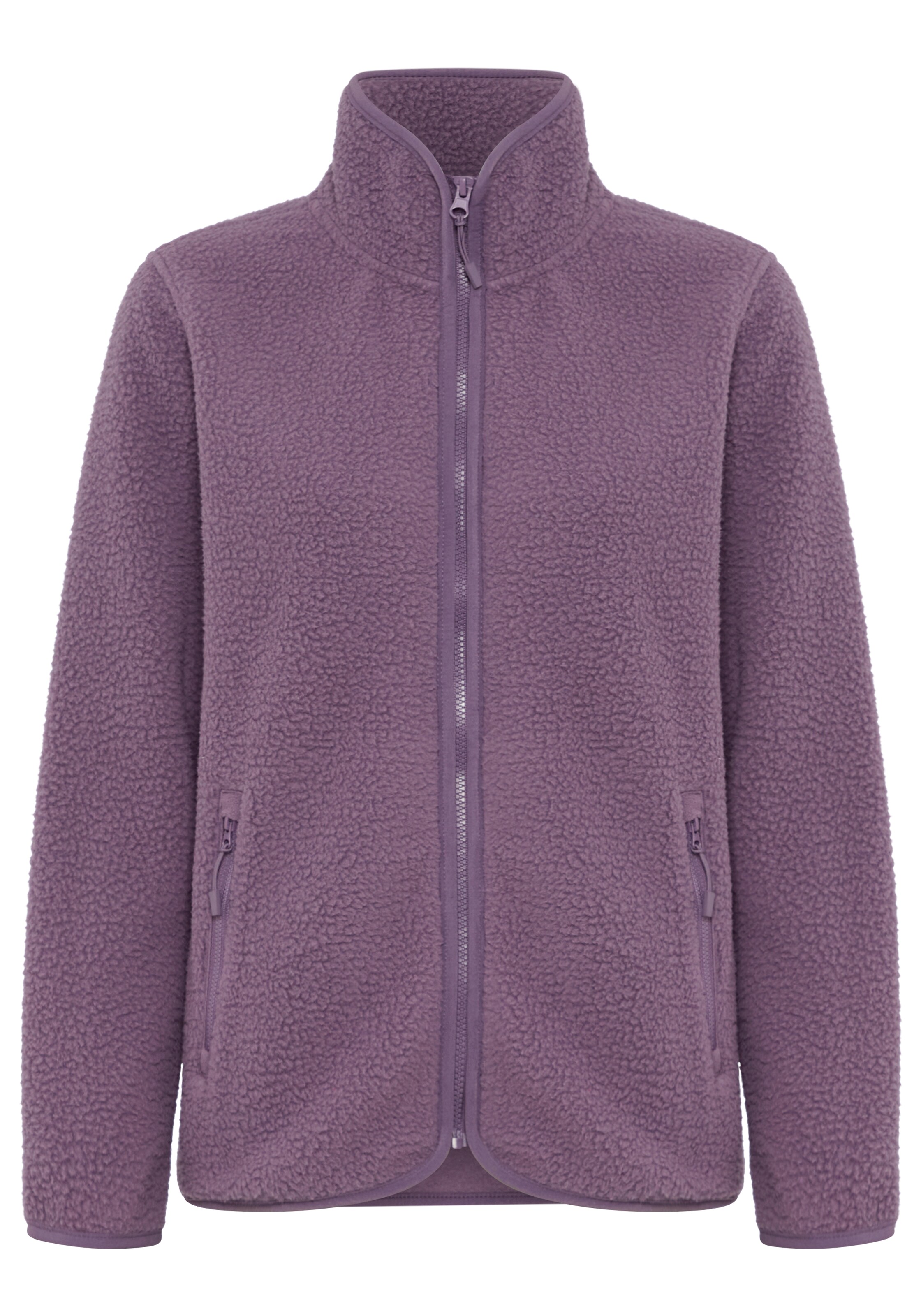 POLARINO Between-Season Jacket in Purple: front