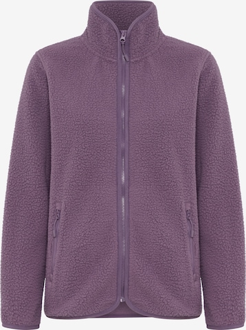 POLARINO Between-Season Jacket in Purple: front