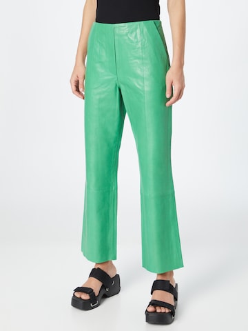 DAY BIRGER ET MIKKELSEN Regular Broek 'Lenni' in Groen: voorkant