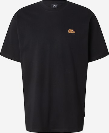 Iriedaily - Camiseta 'Serial Chiller' en negro: frente