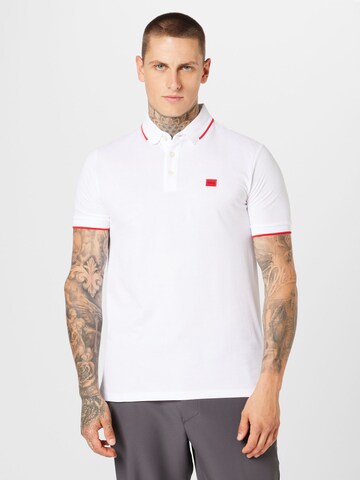 T-Shirt 'Deresino' HUGO Red en blanc : devant