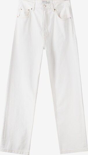 Jeans Bershka pe alb, Vizualizare produs