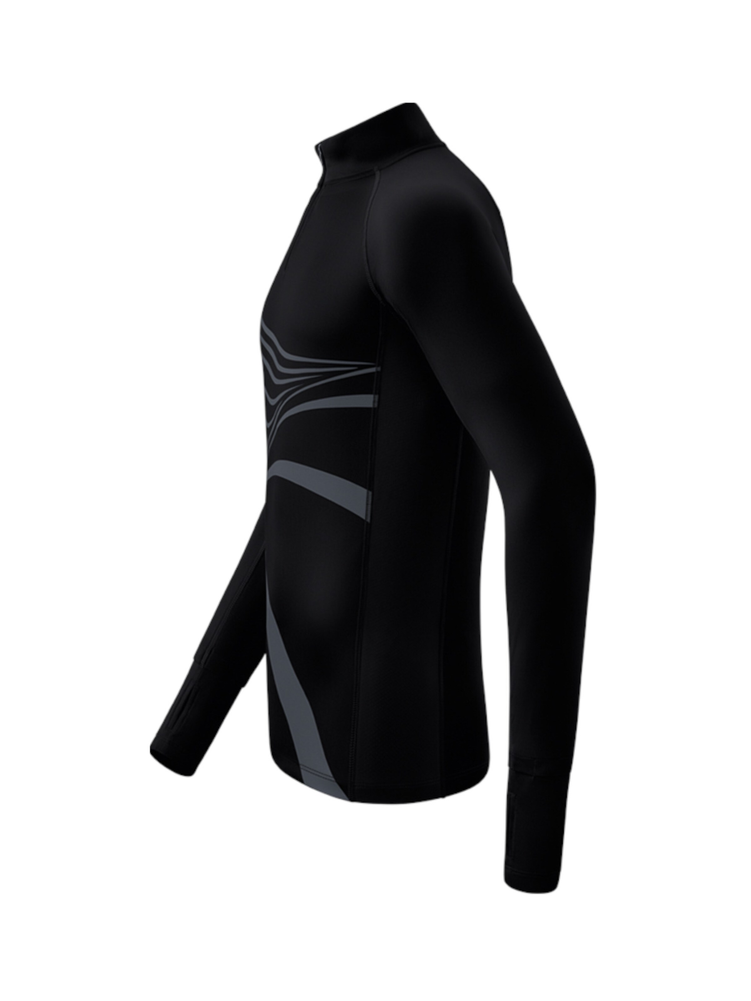 ERIMA Sportsweatshirt in Schwarz