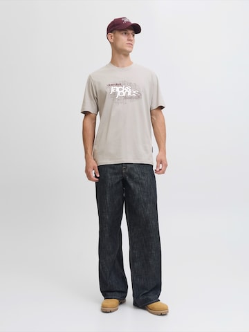 JACK & JONES Póló 'JCOGRID' - kék