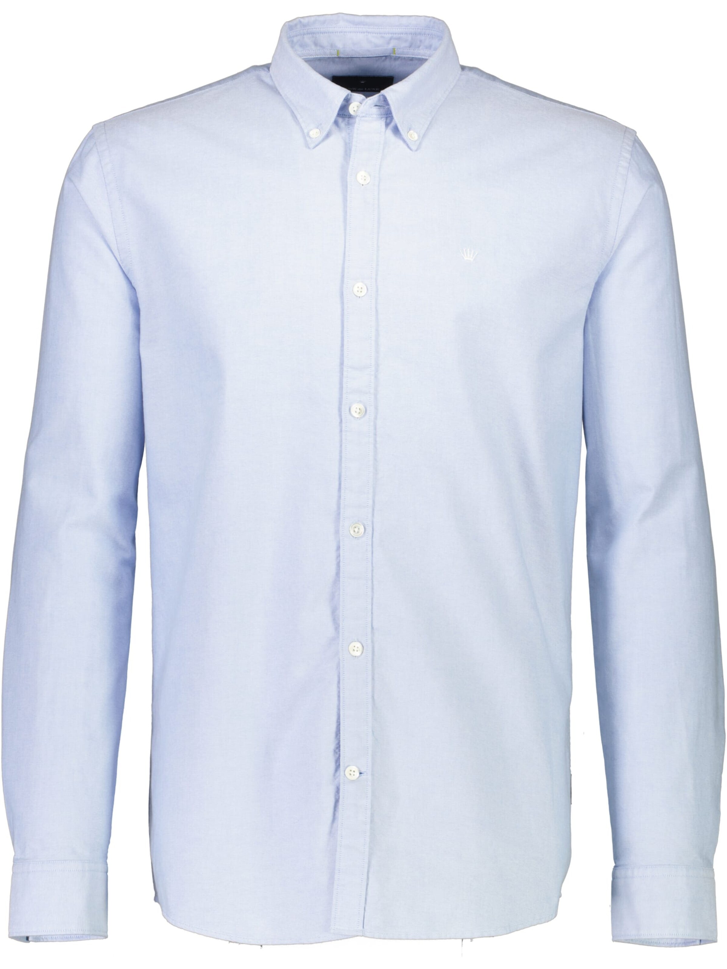 Junk de Luxe Regular fit Button Up Shirt in Blue: front