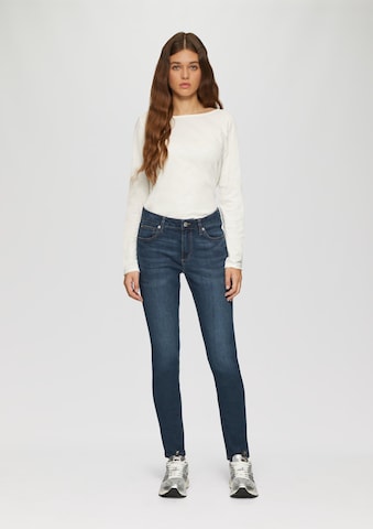 QS Skinny Jeans 'Sadie' in Blauw: voorkant