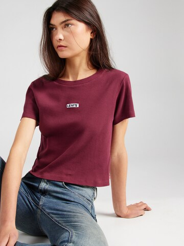 Maglietta 'ESSENTIAL' di LEVI'S ® in rosso: frontale