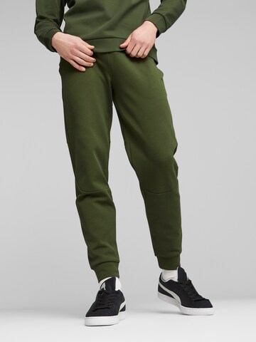 PUMA Regularen Športne hlače 'RAD/CAL' | zelena barva